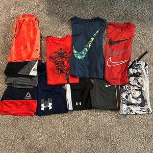 Boys size 6/7 activewear lot